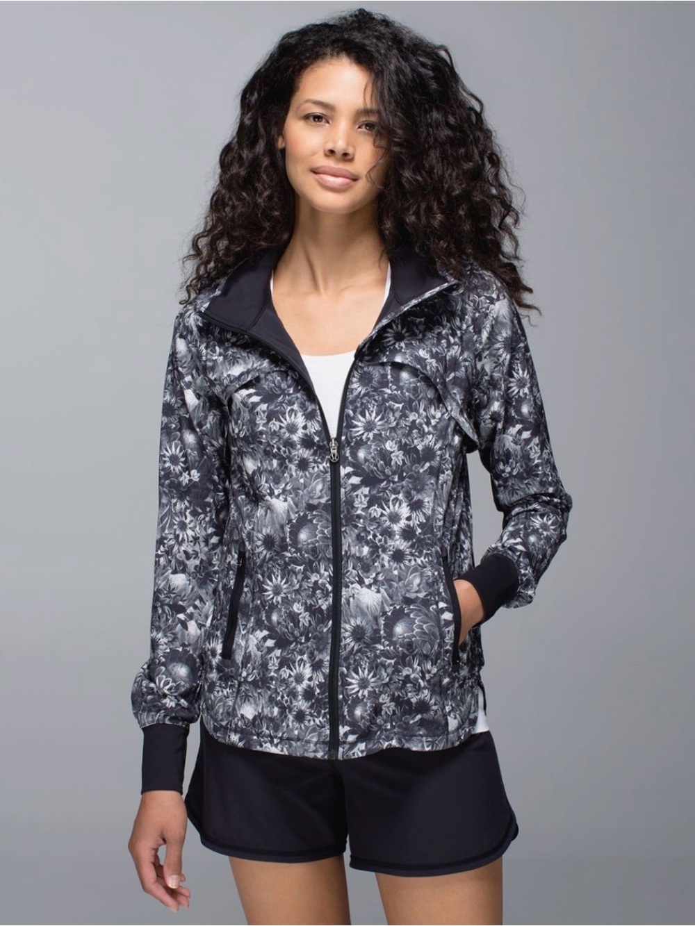 Lululemon- Bring Back The Track Jacket in Flowabunga